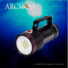 Archon Wg76W Goodman lidar com Mergulho Video Light CREE LED Max 6500 Lumens